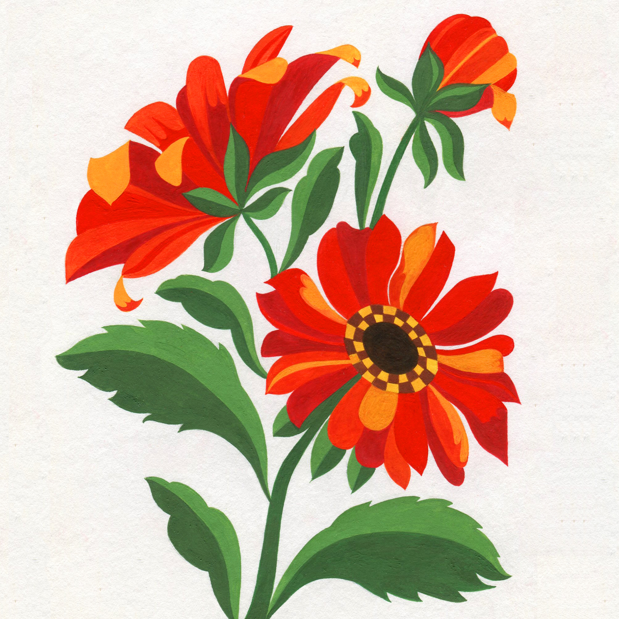 Red Flower