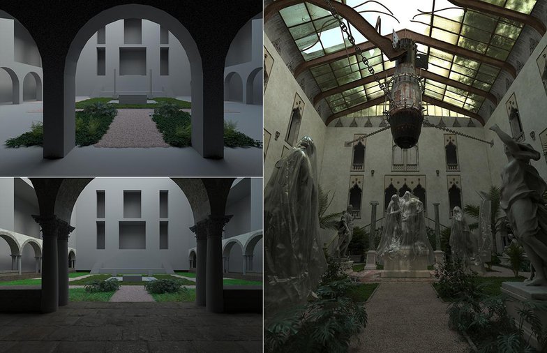瑞云专访：如何在3ds Max中建造一座电影质感满满的旧花园