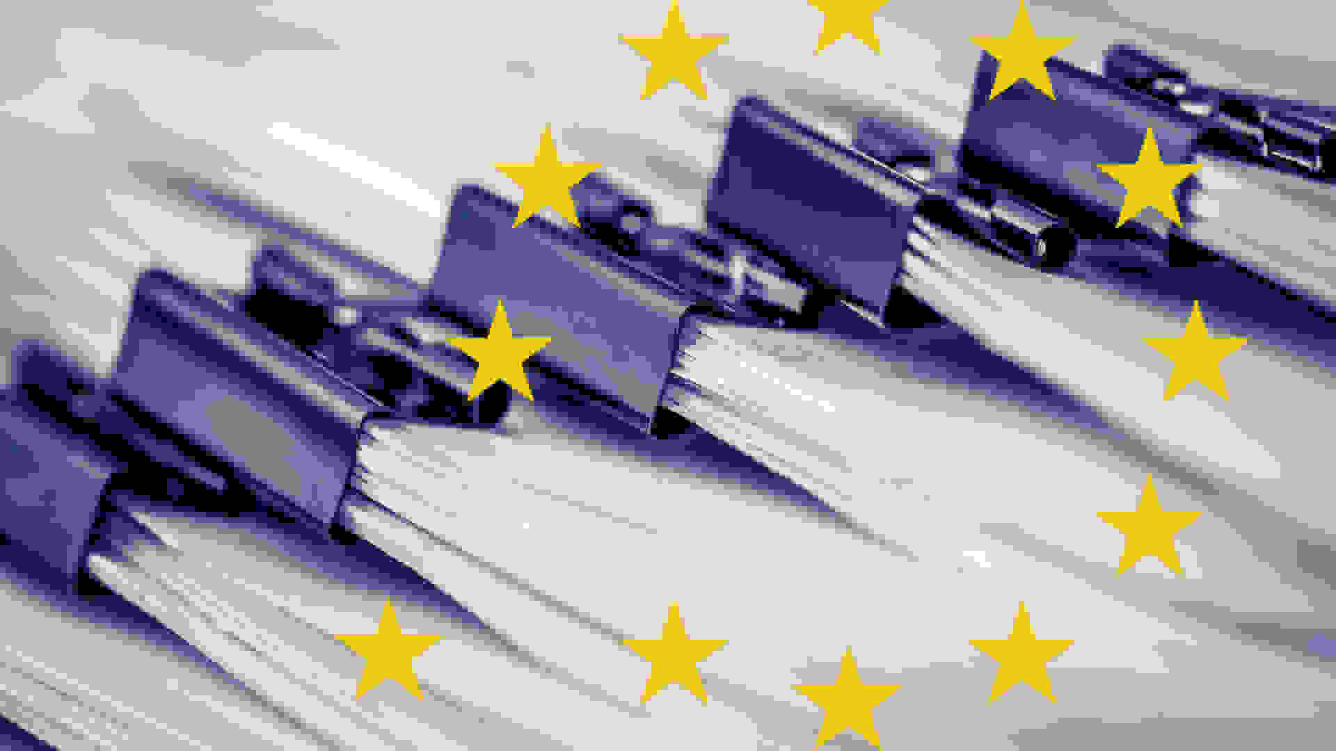 EU stars and documents