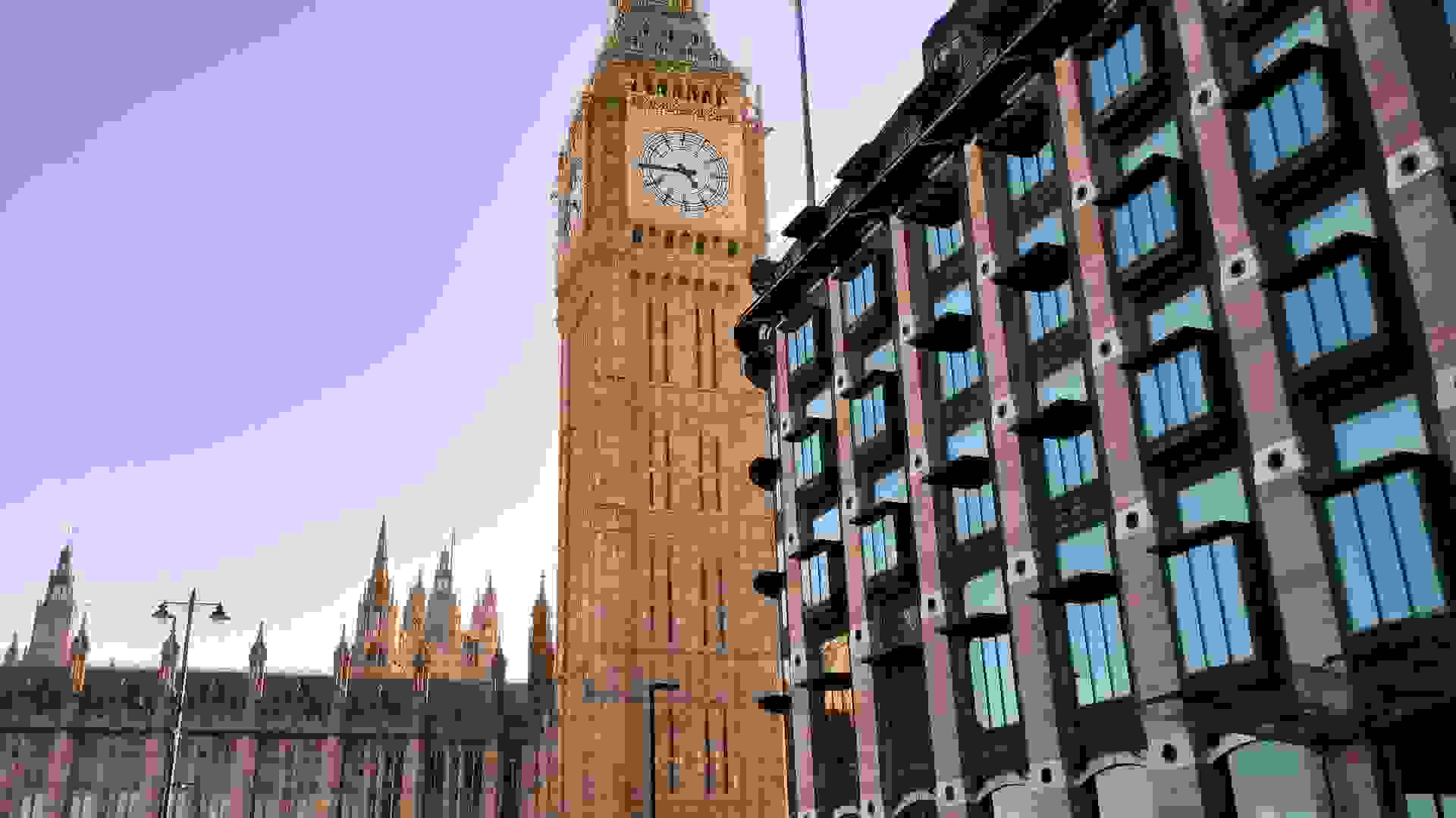 The Elizabeth Tower behind Portcullis House. Image: The Elizabeth Tower behind Portcullis House © Hansard Society / Richard Greenhill