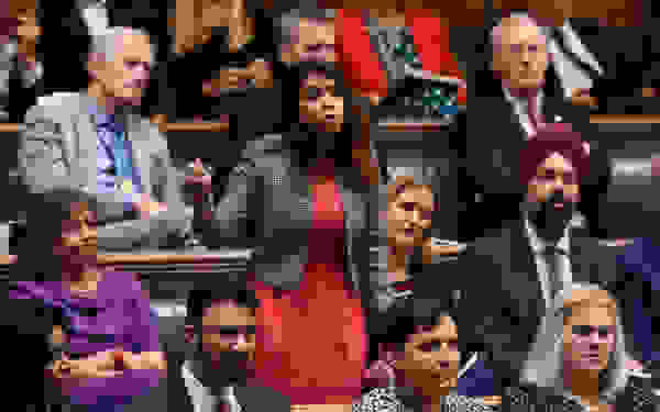 Tulip Siddique MP in the House of Commons. ©UK Parliament