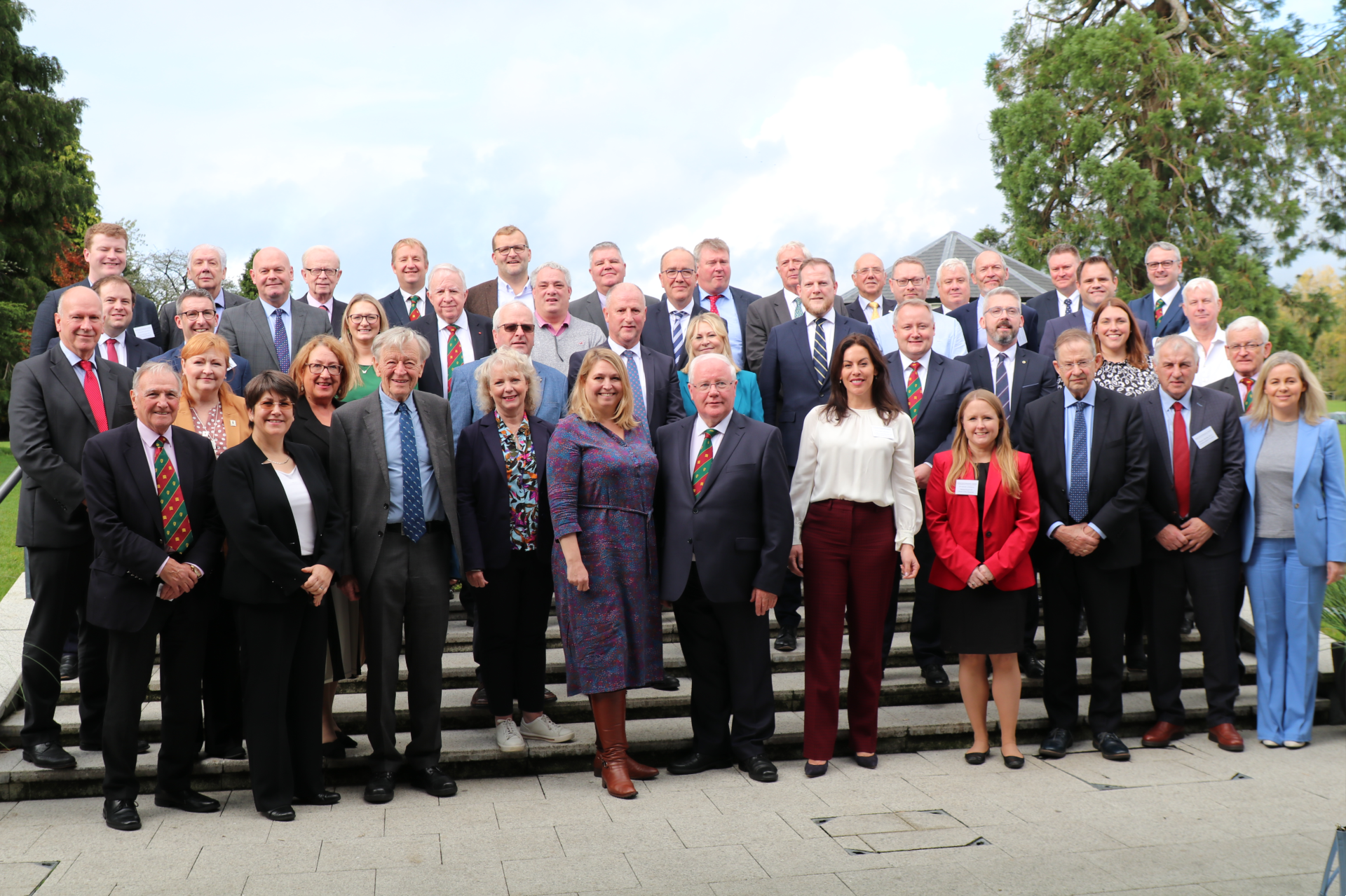 Members of the British-Irish Parliamentary Assembly (BIPA) marking the end of the 62nd plenary session on 25 October 2022 in Cavan, Ireland. ©British-Irish Parliamentary Assembly