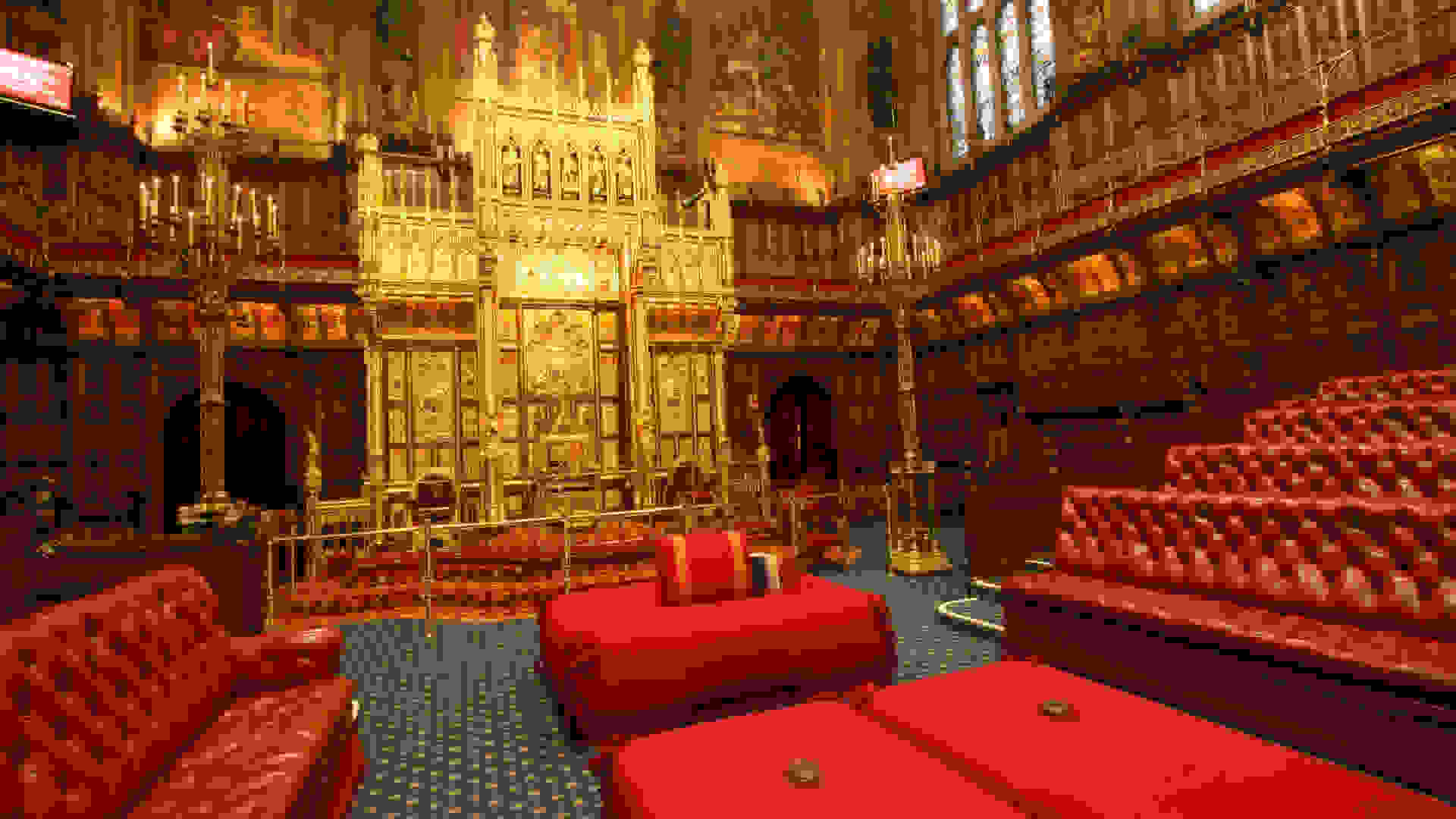 The House of Lords Chamber, UK Houses of Parliament. ©UK House of Lords