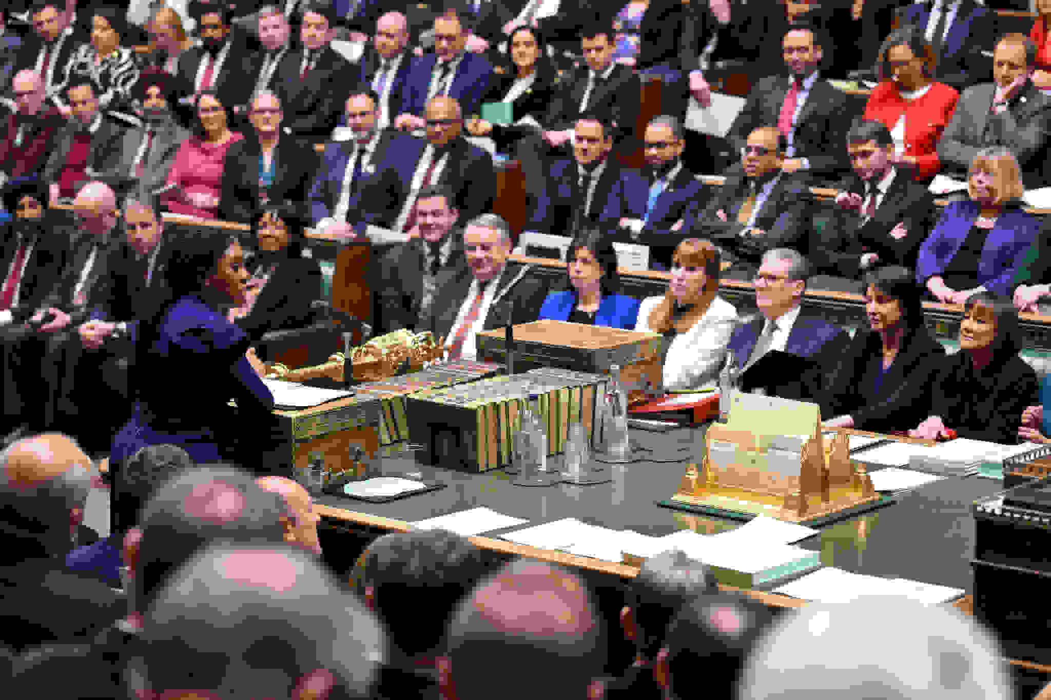 Kemi Badenoch faces Sir Keir Starmer at Prime Minister’s Questions on 11 December 2024. © House of Commons