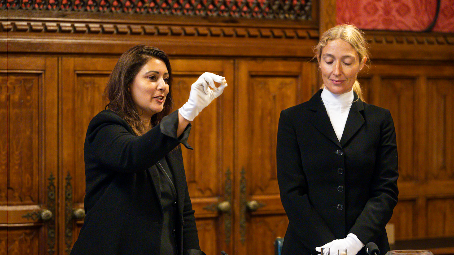 The Rt Hon Nusrat Ghani MP, Deputy Speaker (Chair of Ways and Means), presides over the Private Members' Bill ballot on 5 September 2024. © House of Commons