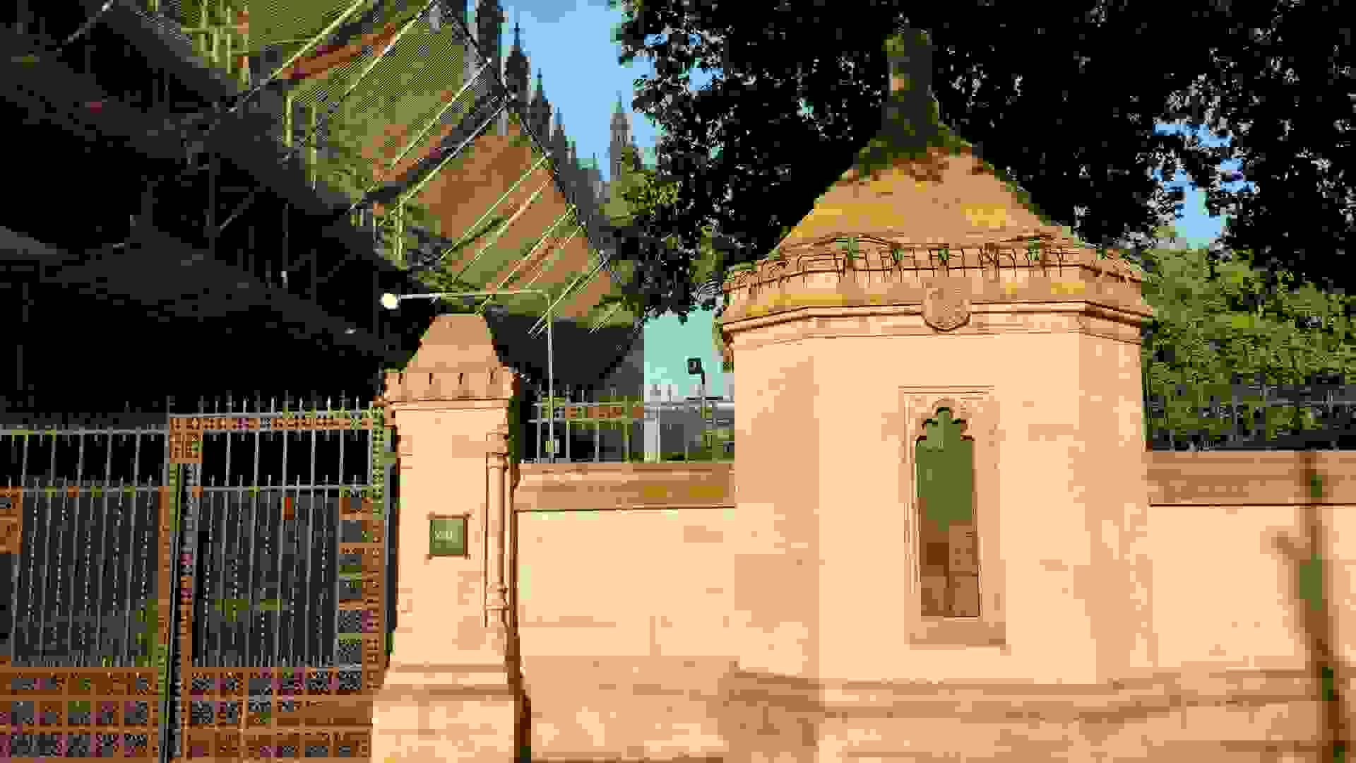 The Out gate at Black Rod’s Garden. Image: The Out gate at Black Rod’s Garden © Hansard Society / Richard Greenhill