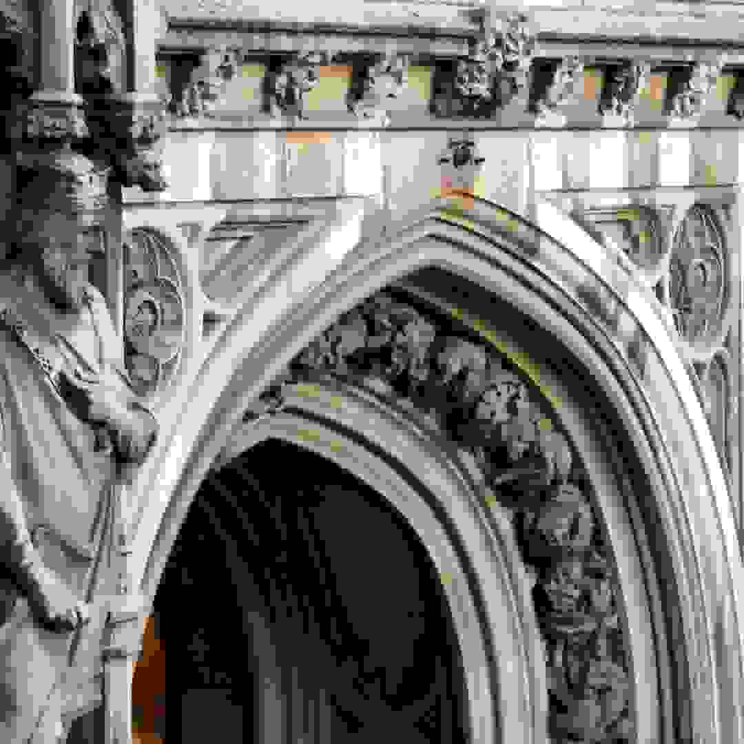 Cloister entrance in New Palace Yard. Image: Cloister entrance in New Palace Yard © Hansard Society / Richard Greenhill
