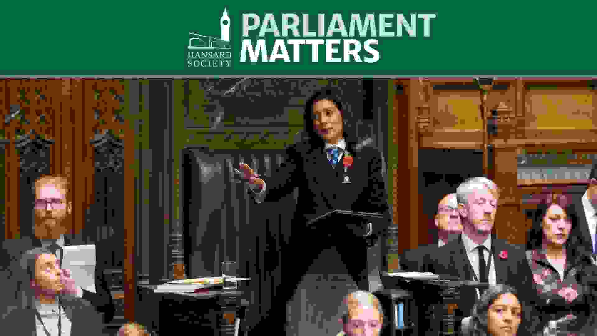 Nusrat Ghani MP, Principal Deputy Speaker and Chair of Ways and Means, chairing the Budget Debate, 28 October 2026. Image © House of Commons /Jessica Taylor
