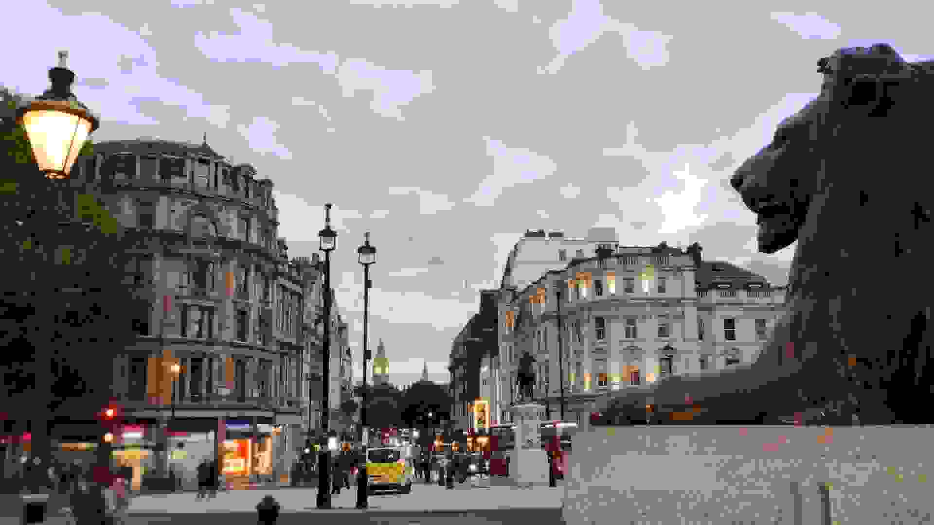 Parliament seen from Trafalgar Square. Image: Parliament seen from Trafalgar Square © Hansard Society / Richard Greenhill