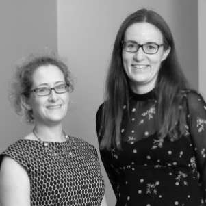 Profile photo of Chloe Mawson and Kate Lawrence, Clerks in the House of Lords, Houses of Parliament