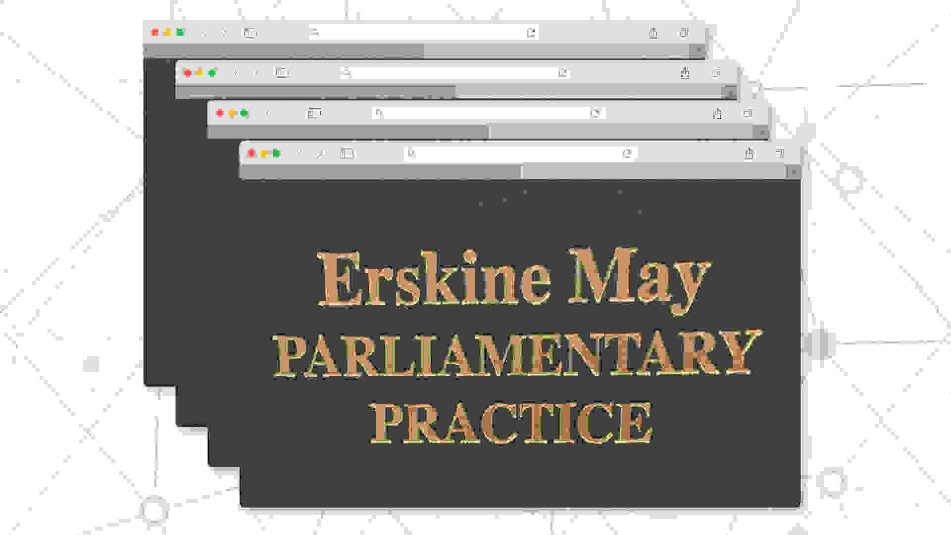 Erskine May online