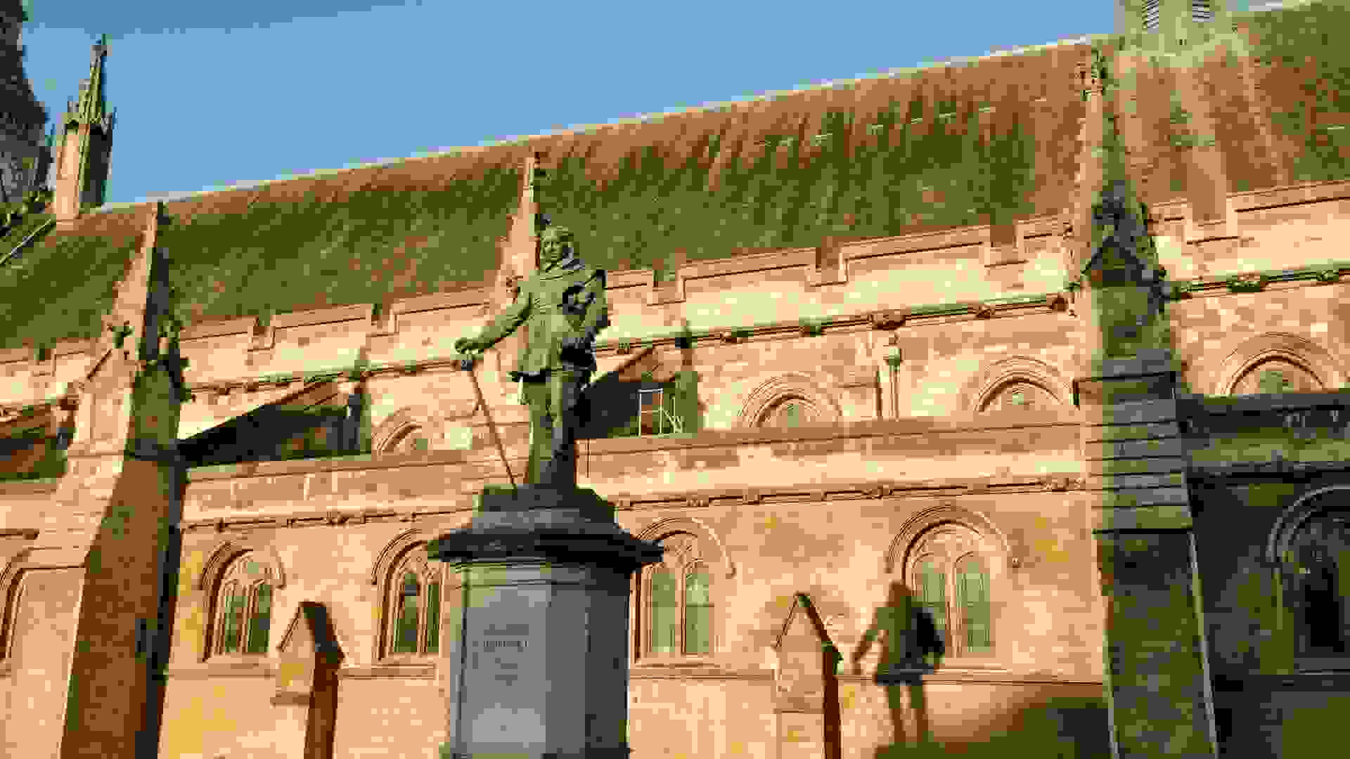 The statue of Oliver Cromwell in front of Westminster Hall. Image: The statue of Oliver Cromwell in front of Westminster Hall © Hansard Society / Richard Greenhill