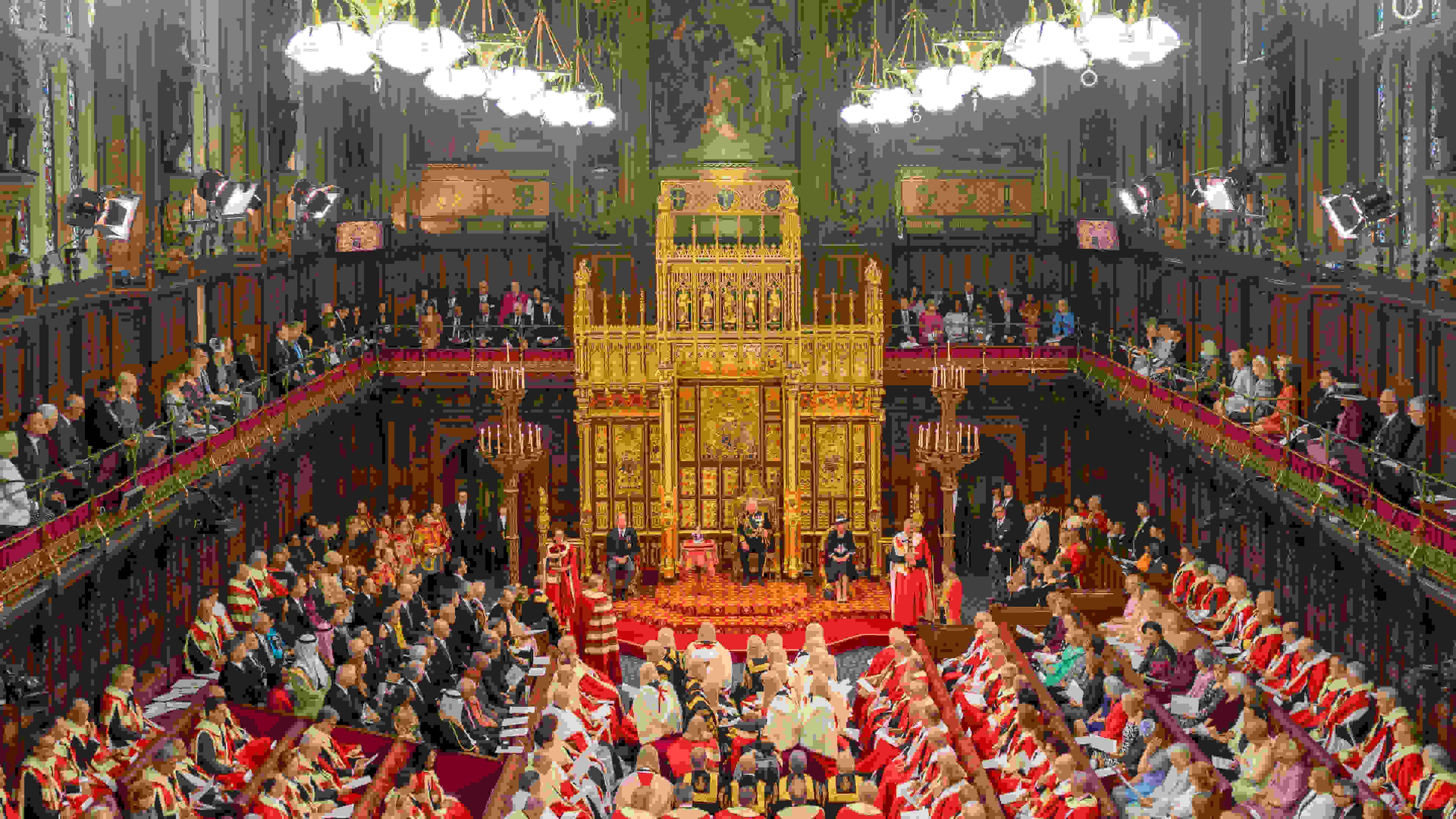 The Queen's Speech delivered by the then Prince of Wales during the May 2022 State Opening of Parliament. ©UK House of Lords (CC BY 2.0)