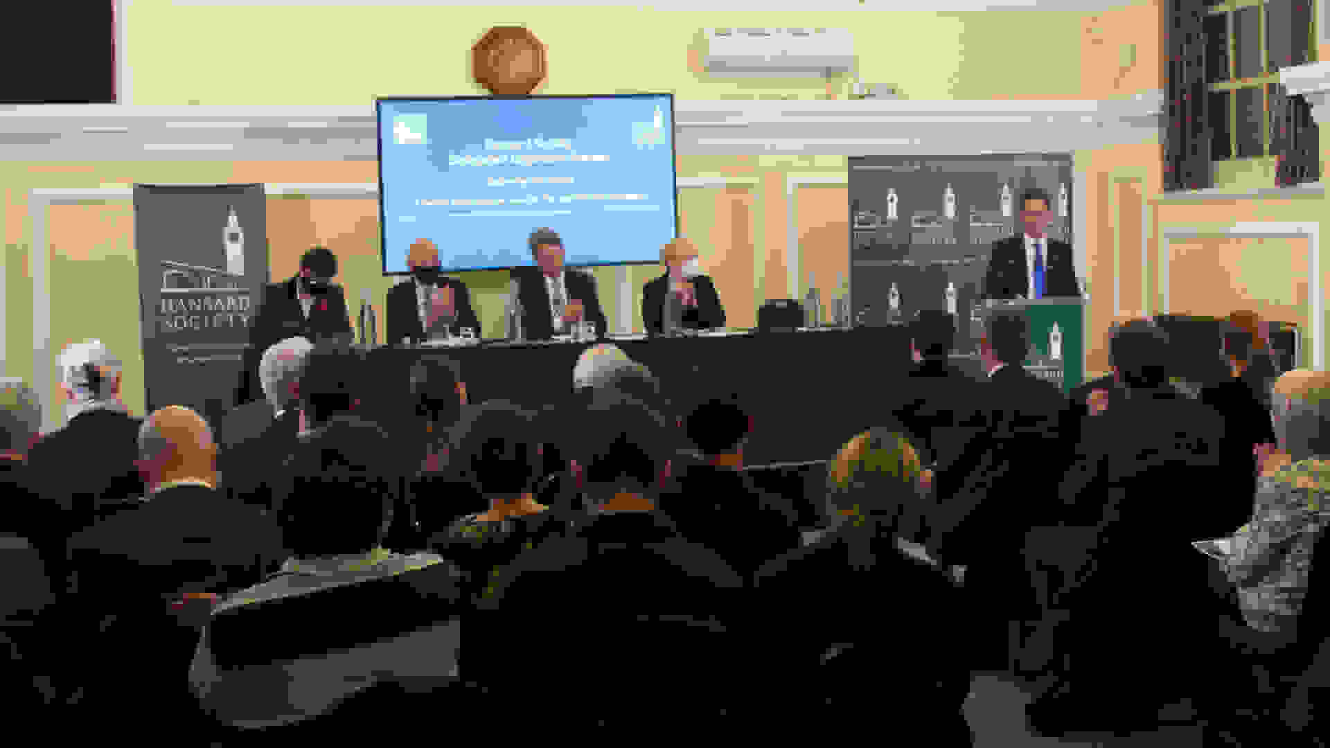 Panel discussion during the launch event for the Delegated Legislation Review