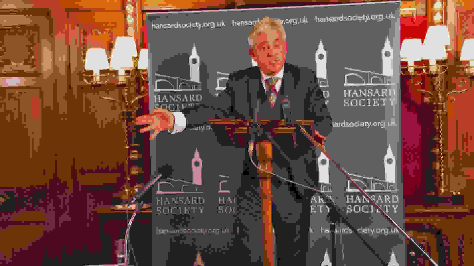 The Speaker of the House of Commons, The Rt Hon. John Bercow MP, giving his 2017 speech, 'Opening up the Usual Channels: next steps for reform of the House of Commons'