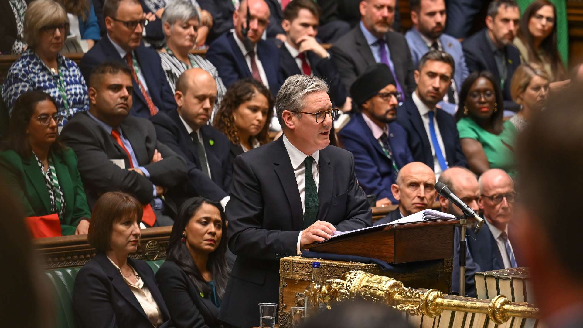 Rt Hon Sir Keir Starmer MP, the Prime Minister, addresses the House of Commons, 4 September 2024. ©House of Commons