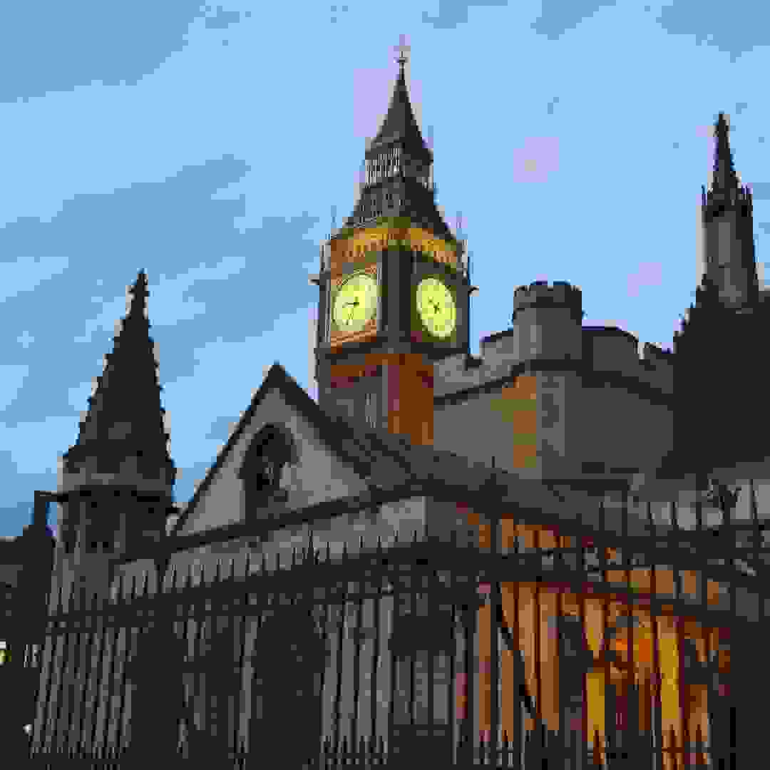 The Grand Committee Room in front of Westminster Hall. Image: The Grand Committee Room in front of Westminster Hall © Hansard Society / Richard Greenhill
