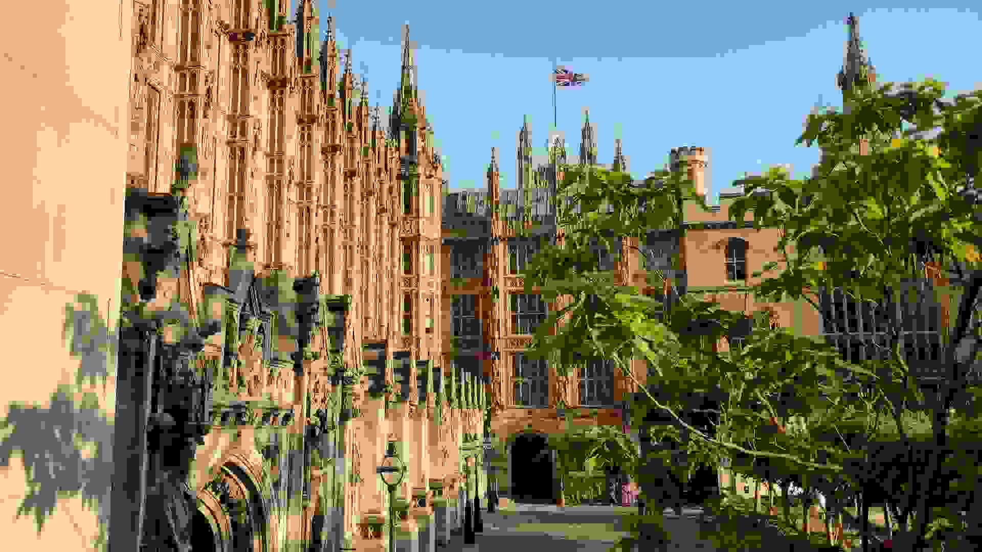 New Palace Yard seen from Bridge Street. Image: New Palace Yard seen from Bridge Street © Hansard Society / Richard Greenhill