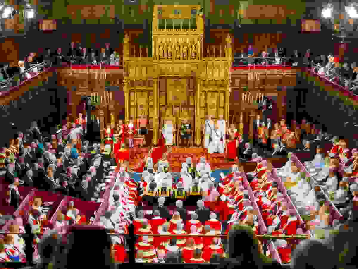 The Queen's Speech during the State Opening of Parliament, October 2019,. UK Parliament / CC BY-NC 2.0