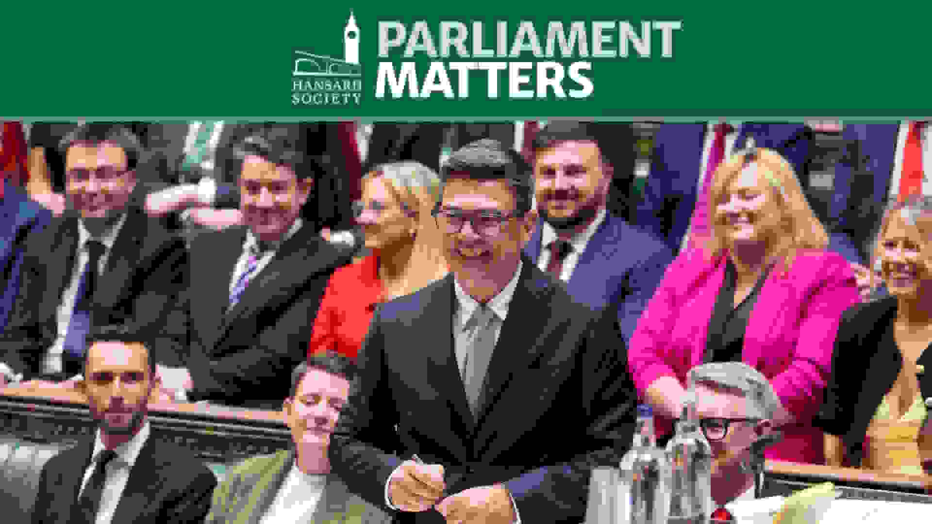 Andy Burnham MP immediately after swearing the parliamentary oath. Image © House of Commons