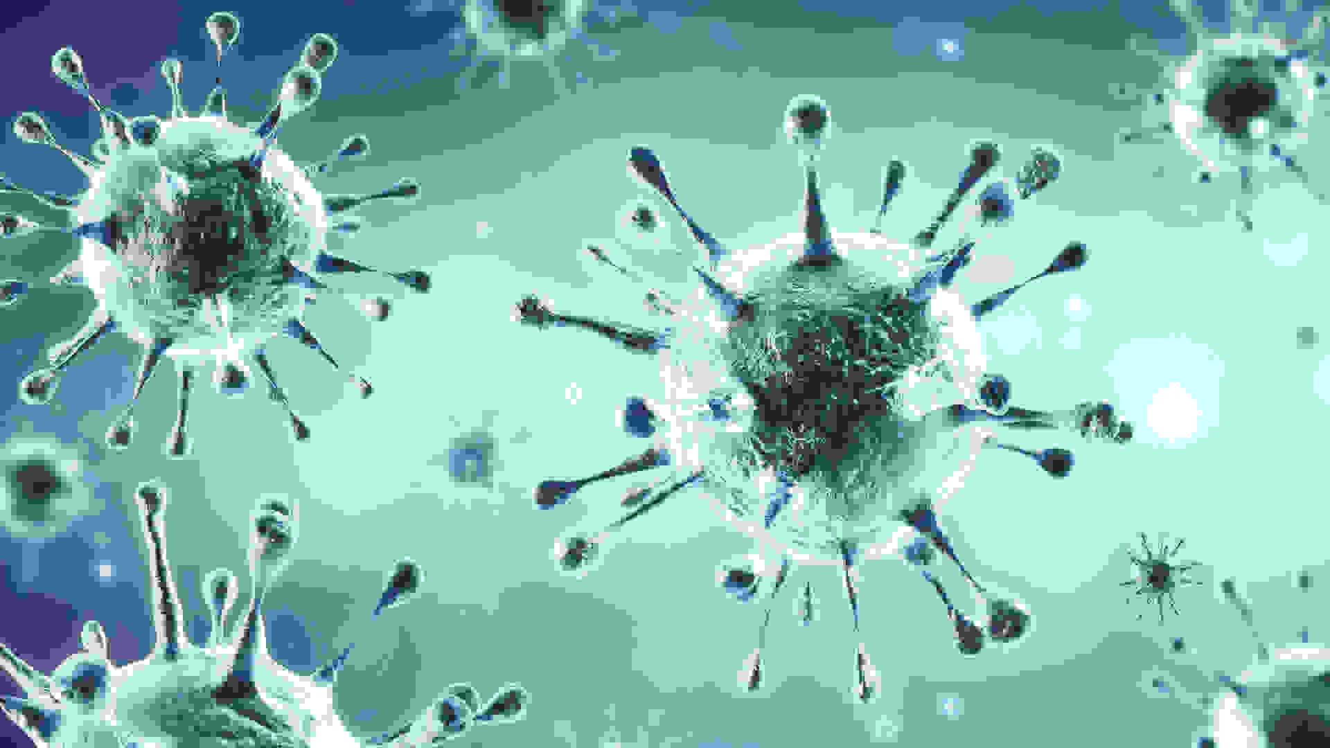 Coronavirus medical animation 