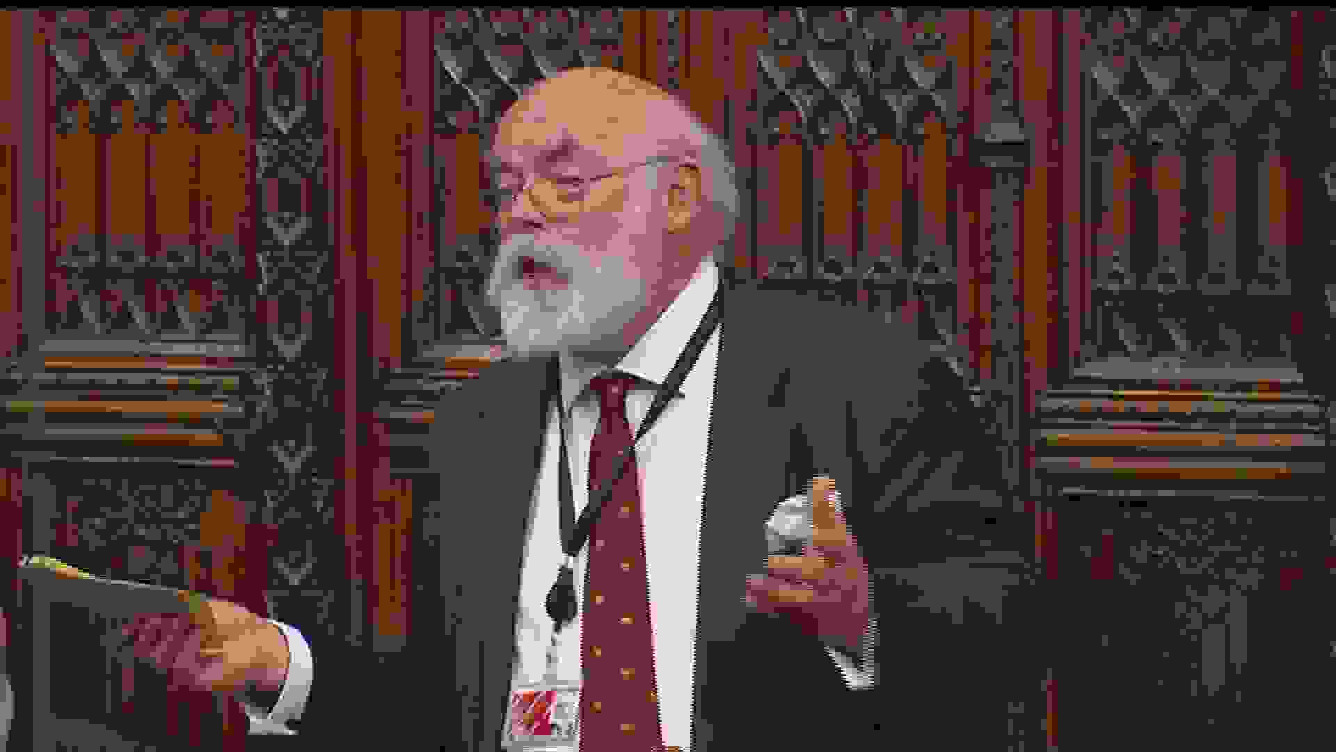 Lord Lisvane in the House of Lords. ©House of Lords