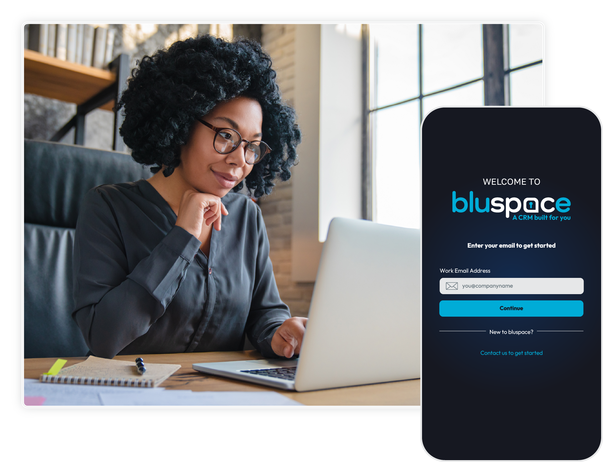 meet bluspace  mockup image
