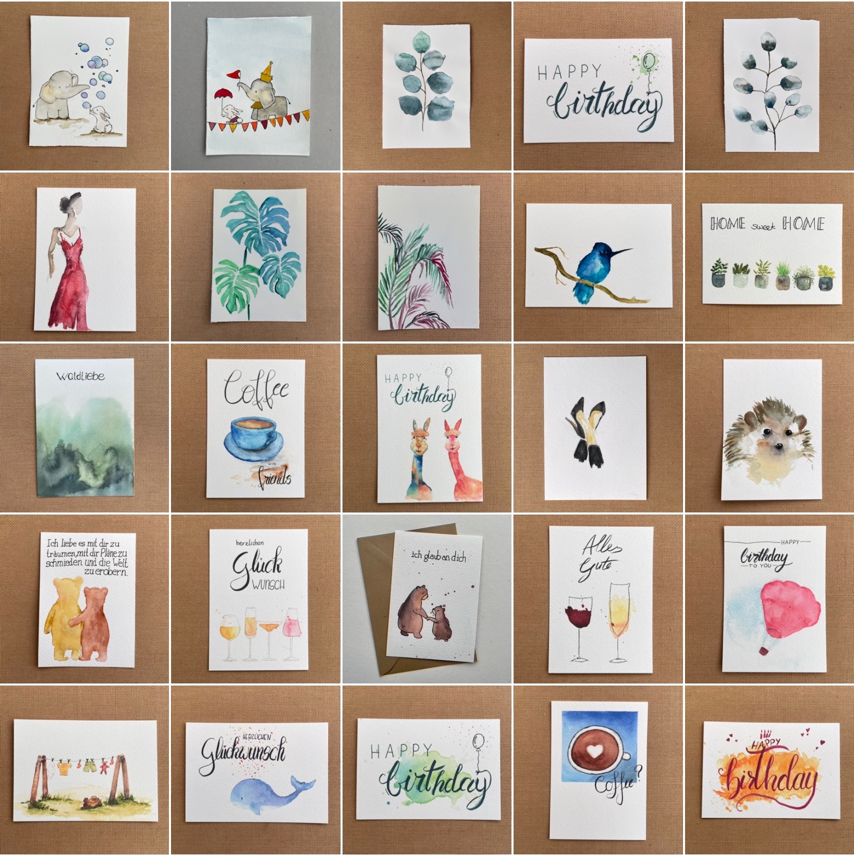 Karten-Set freie Wahl