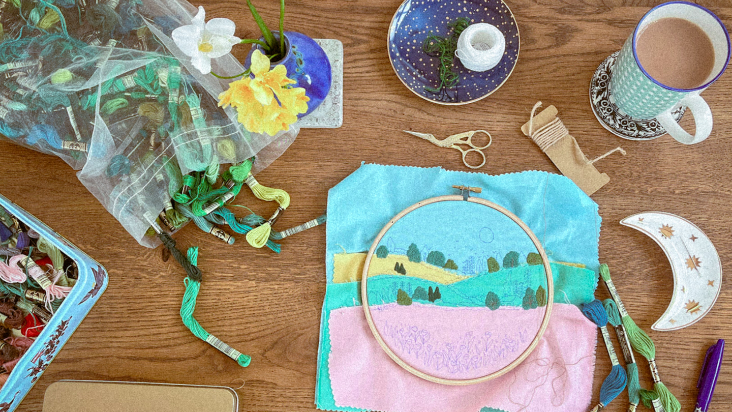 Hand Embroidered Clothes – Georgie K. Emery
