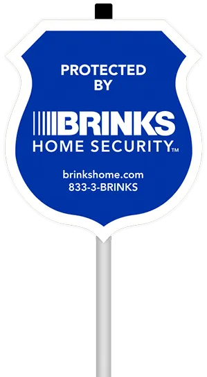 Home Security Yard Sign