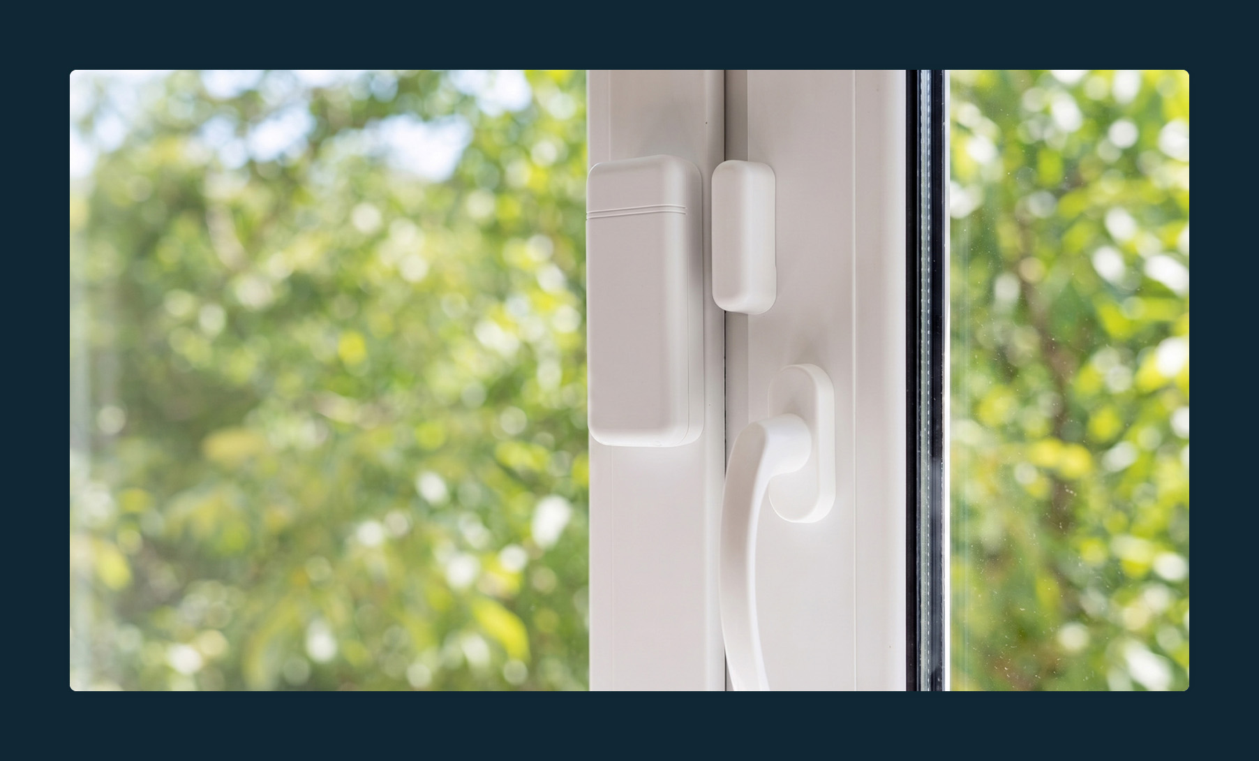 Window and door sensors.