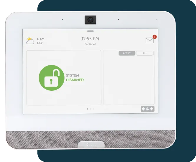 Brinks Home security panel. disarmed. 