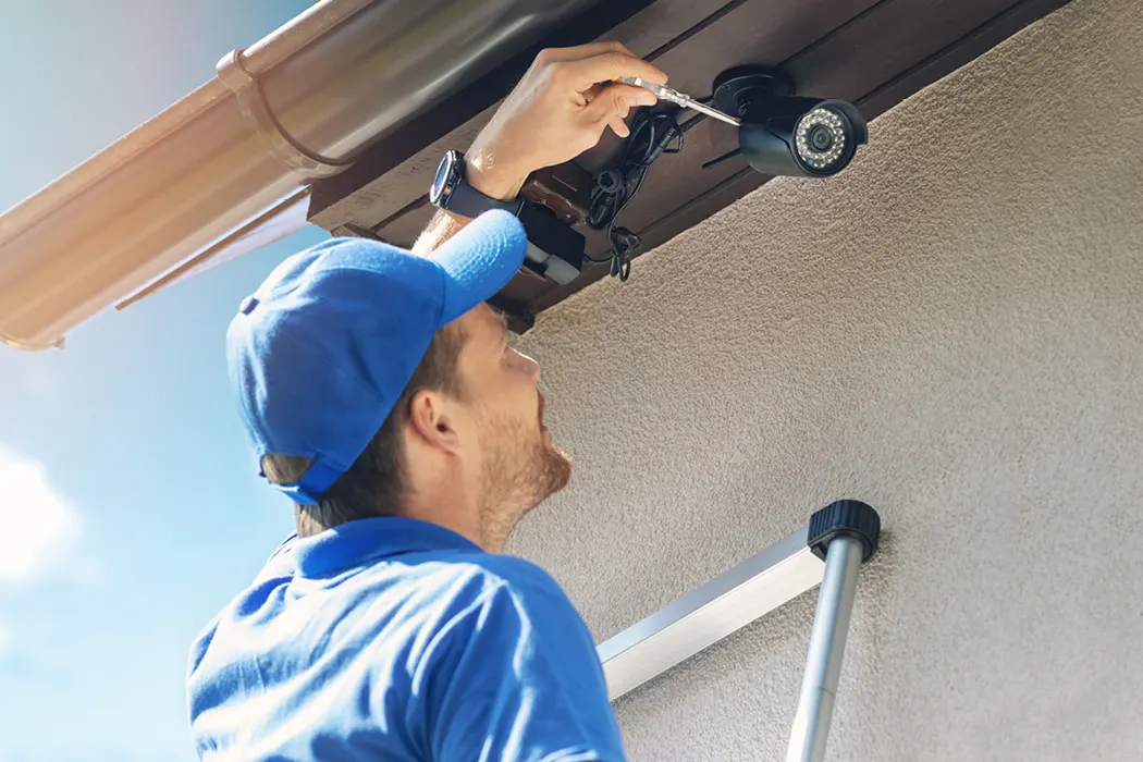 9 Installing a Security Camera Under Your Eave1