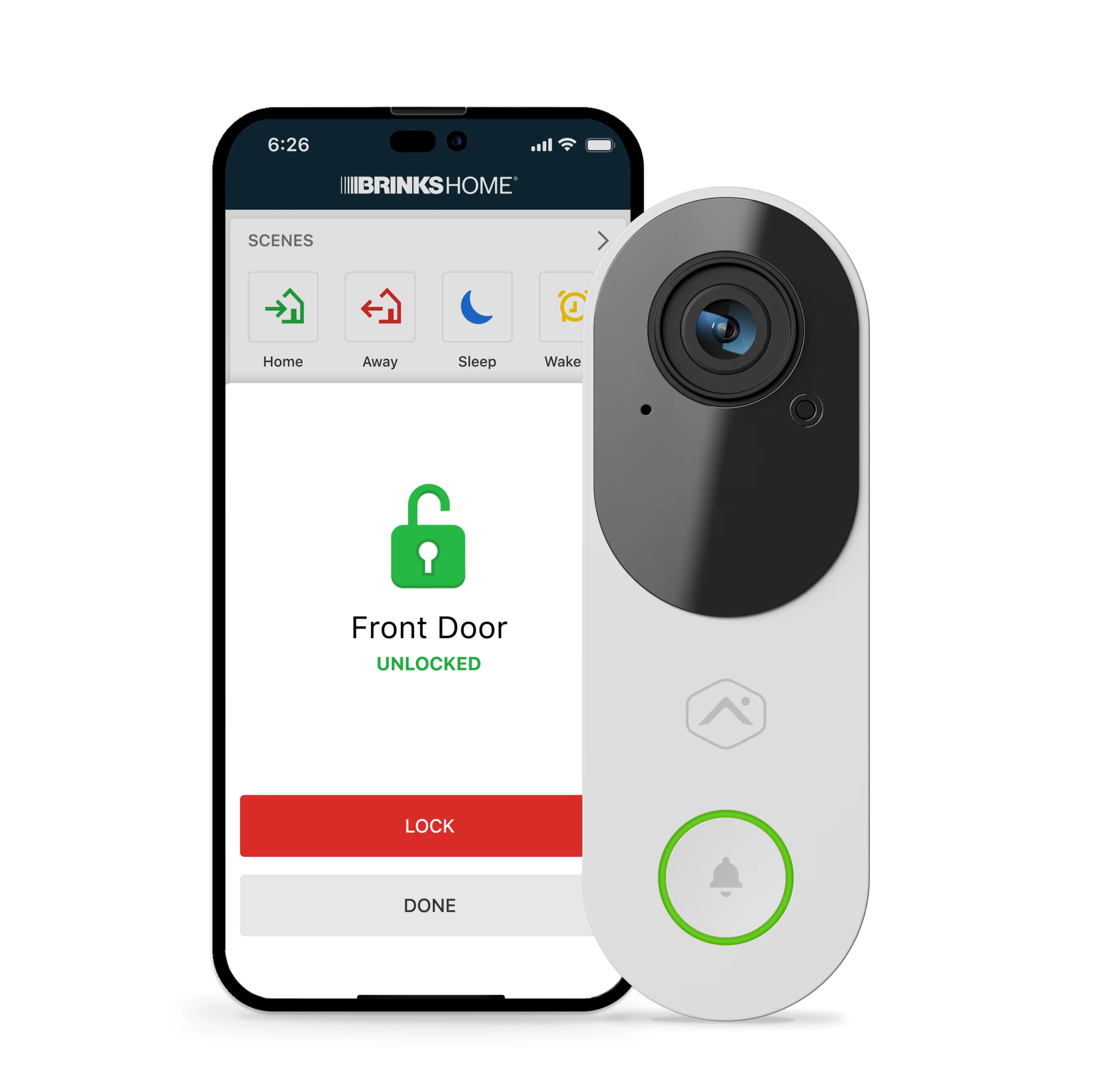 Doorbell Camera Seamless In App IntegrationADC VDB775 ISO 665x651