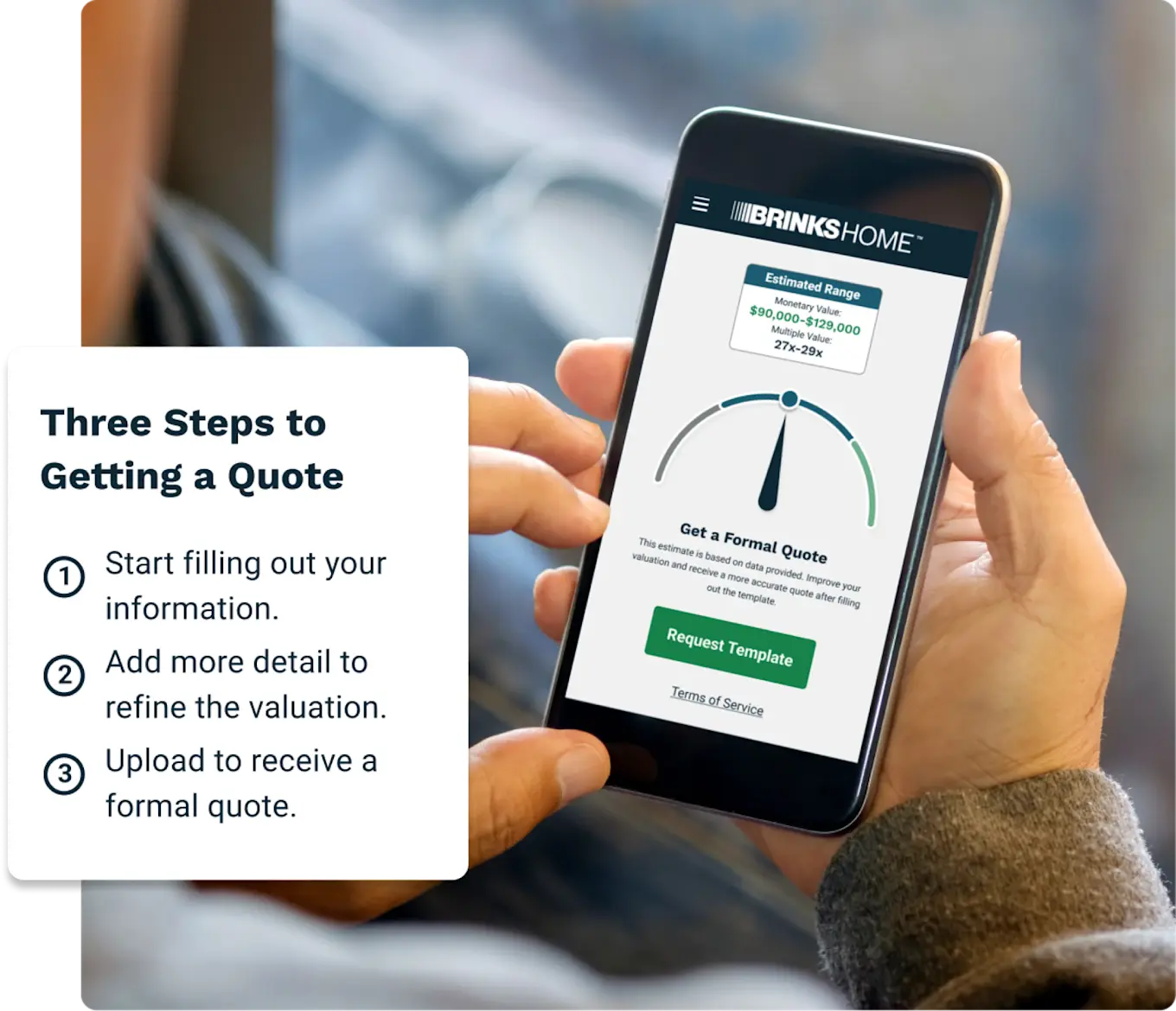 Three Steps to Getting a Quote
