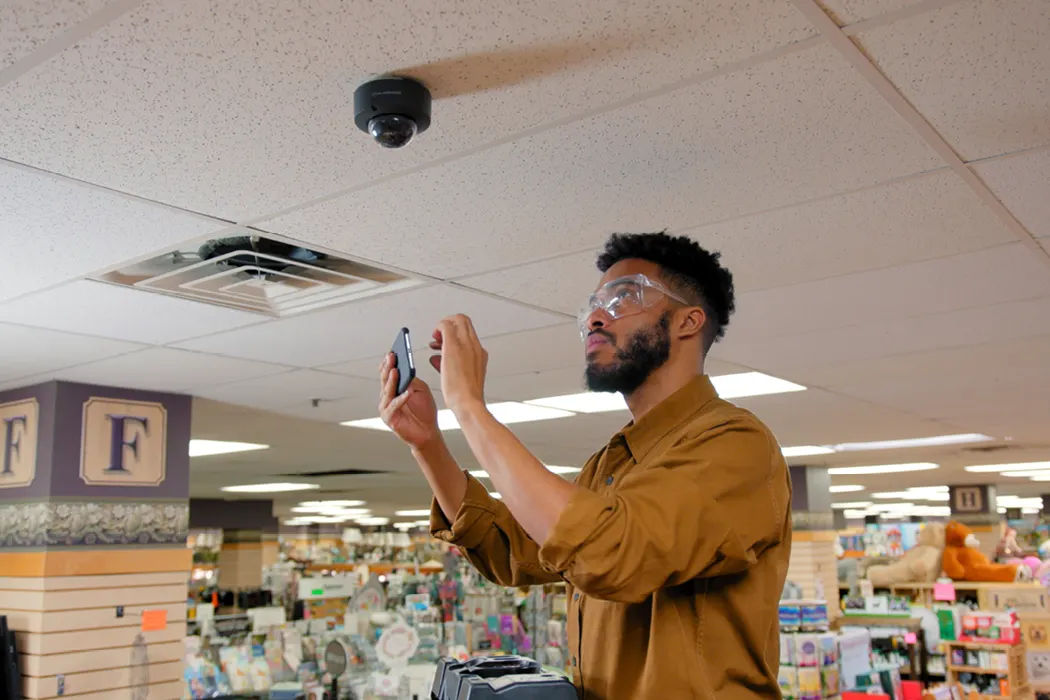 Security camera video loss prevention