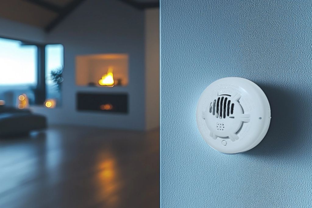 Carbon Monoxide Alarm Where to Place Head Level Against Wall on Every Floor of Home