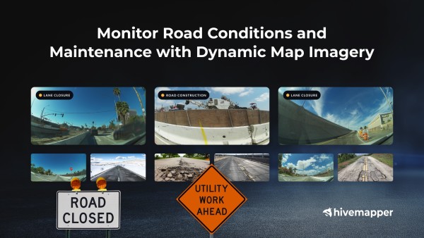 Monitor Road Conditions and Maintenance with Dynamic Map Imagery