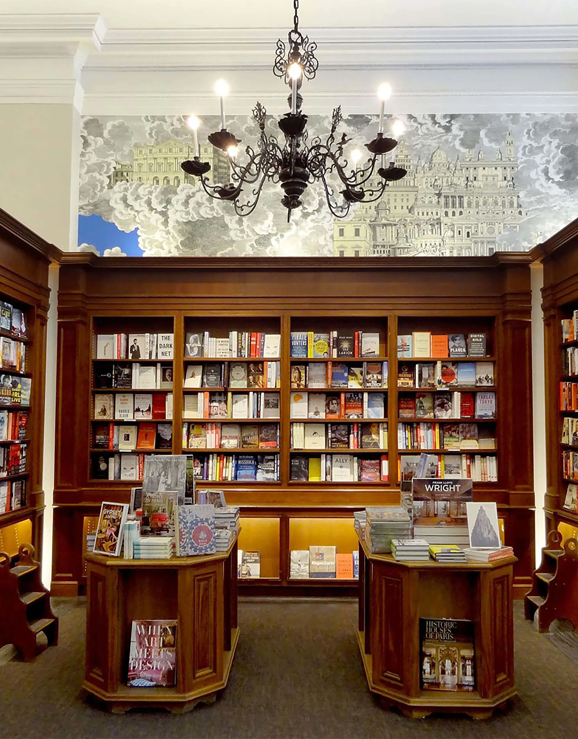 Repurposed Cabinetry from Original Rizzoli Store