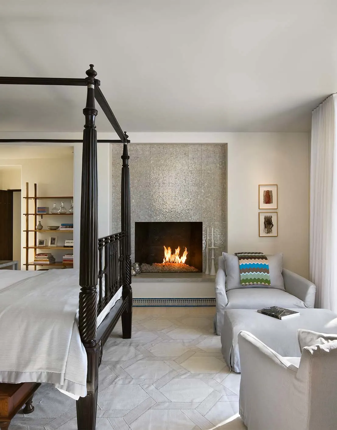 Bedroom Fireplace 