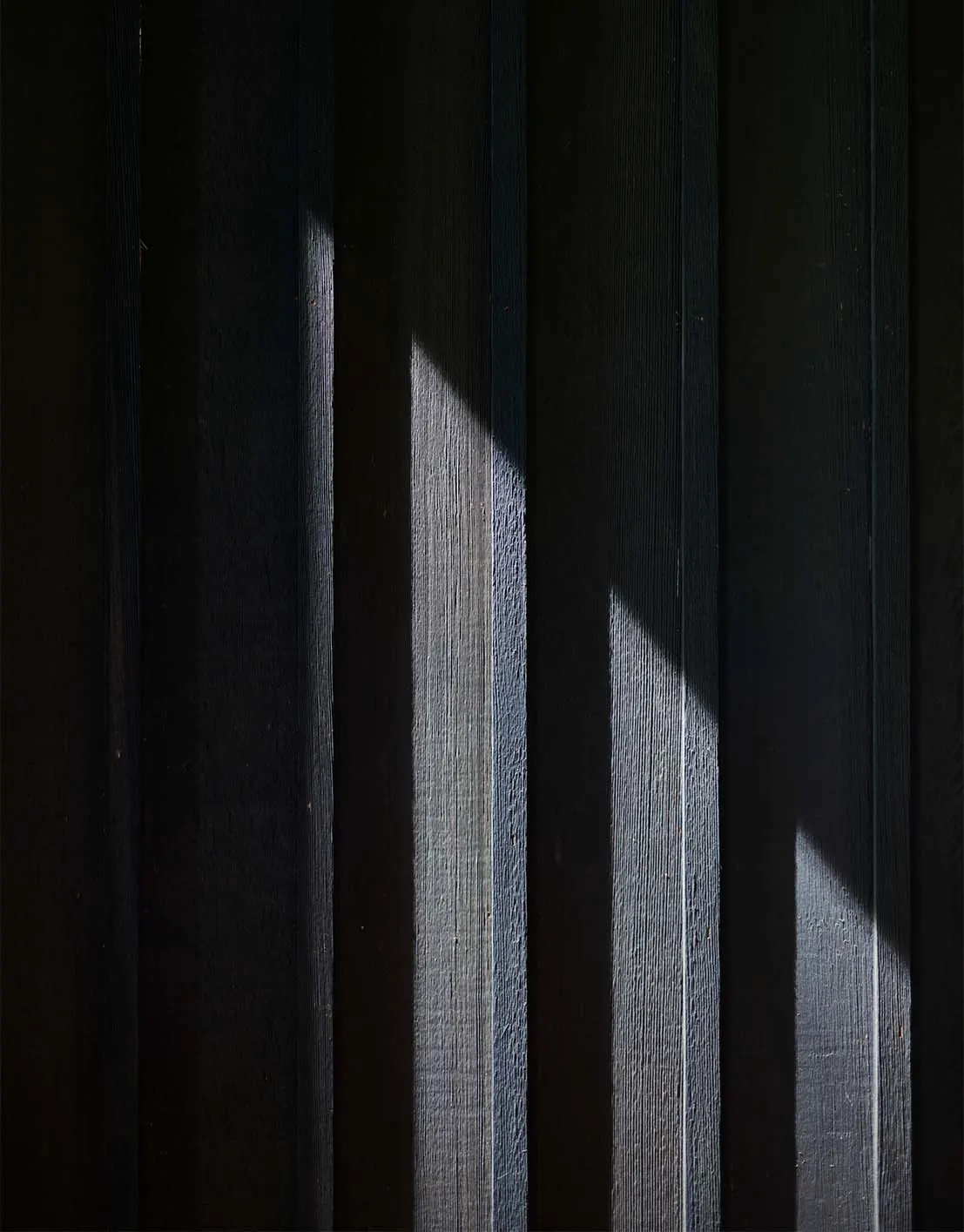 Stained Cedar Detail