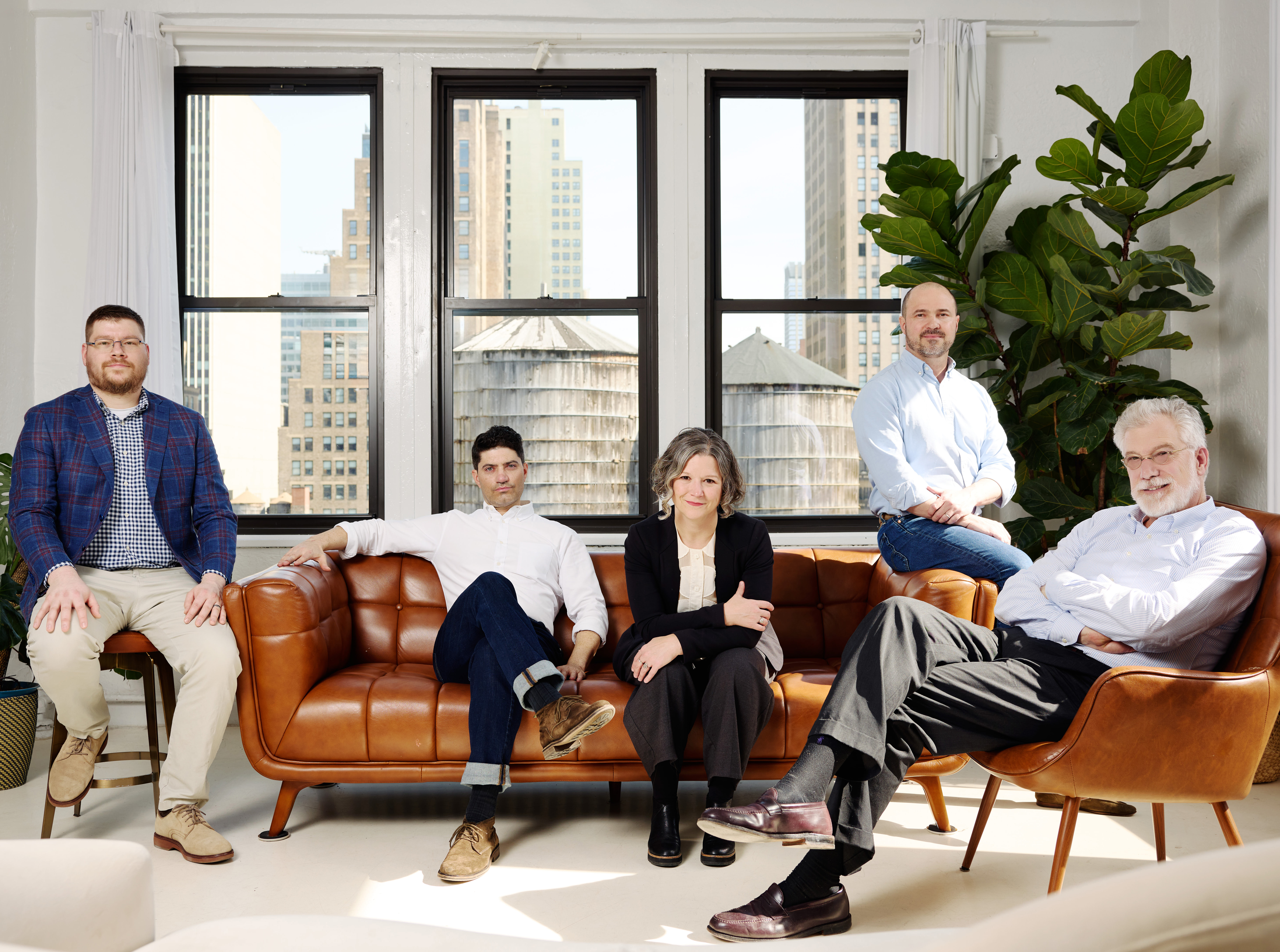 Kligerman Architecture & Design Partners Thomas A. Kligerman, Joe Carline, Drew Davis, Margie Lavender and Ross Padluck.