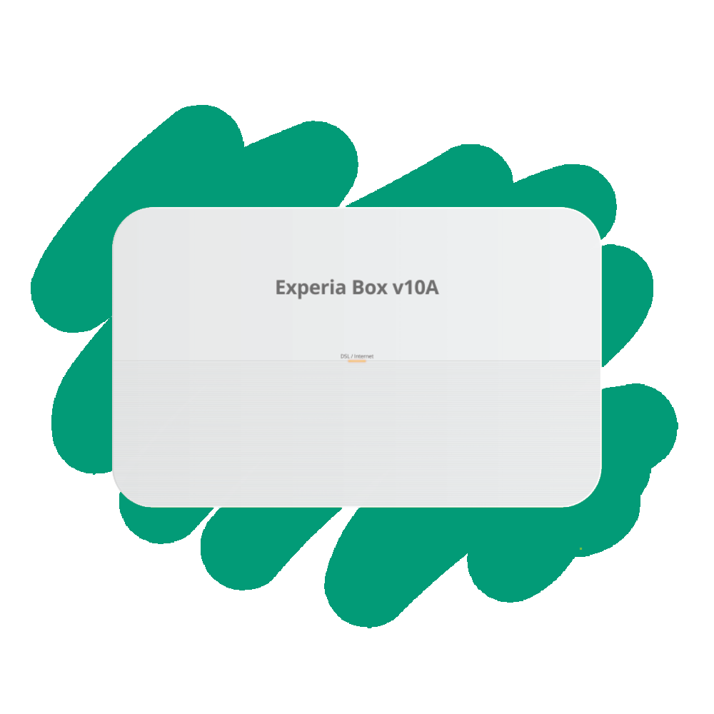 Het modem Experiabox V10A