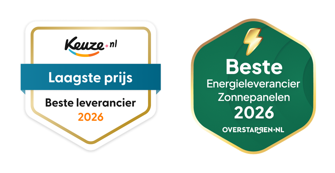 Budget Thuis award — Beste energieleverancier 2026 (Keuze.nl en Overstappen.nl)