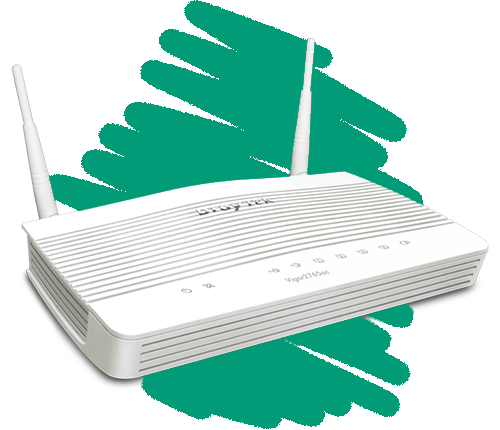 DrayTek modem van Internet van Budget Thuis