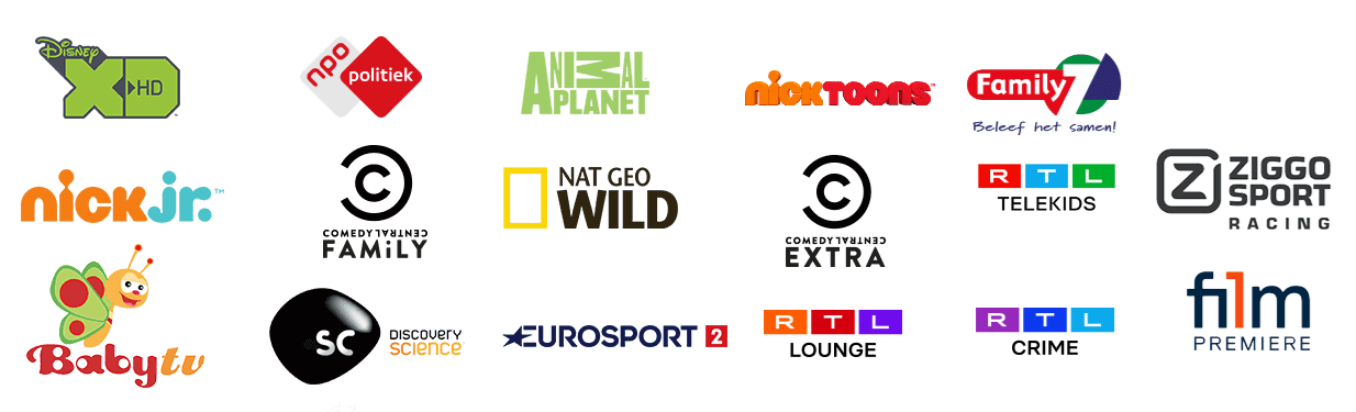 Zenders TV Standaard