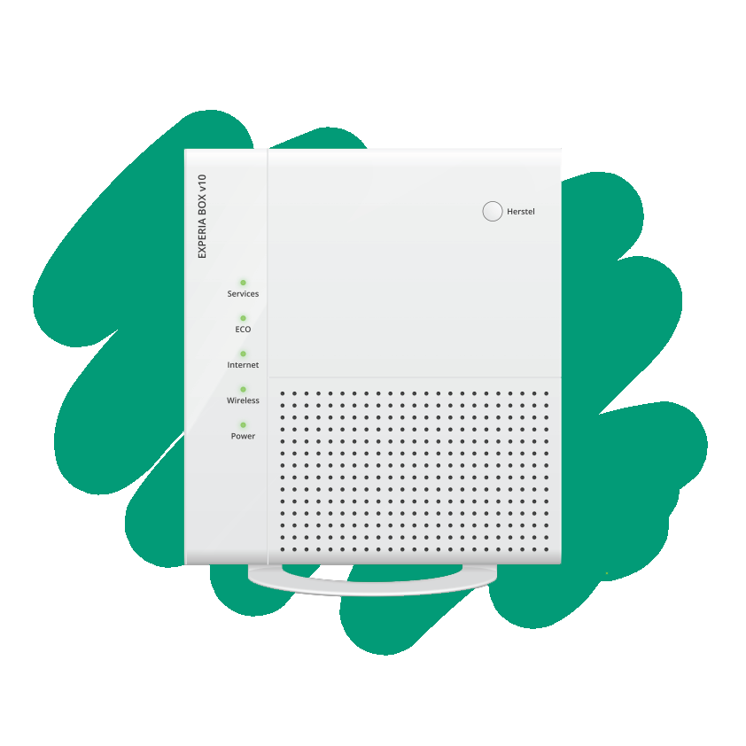 Het modem Experiabox V10