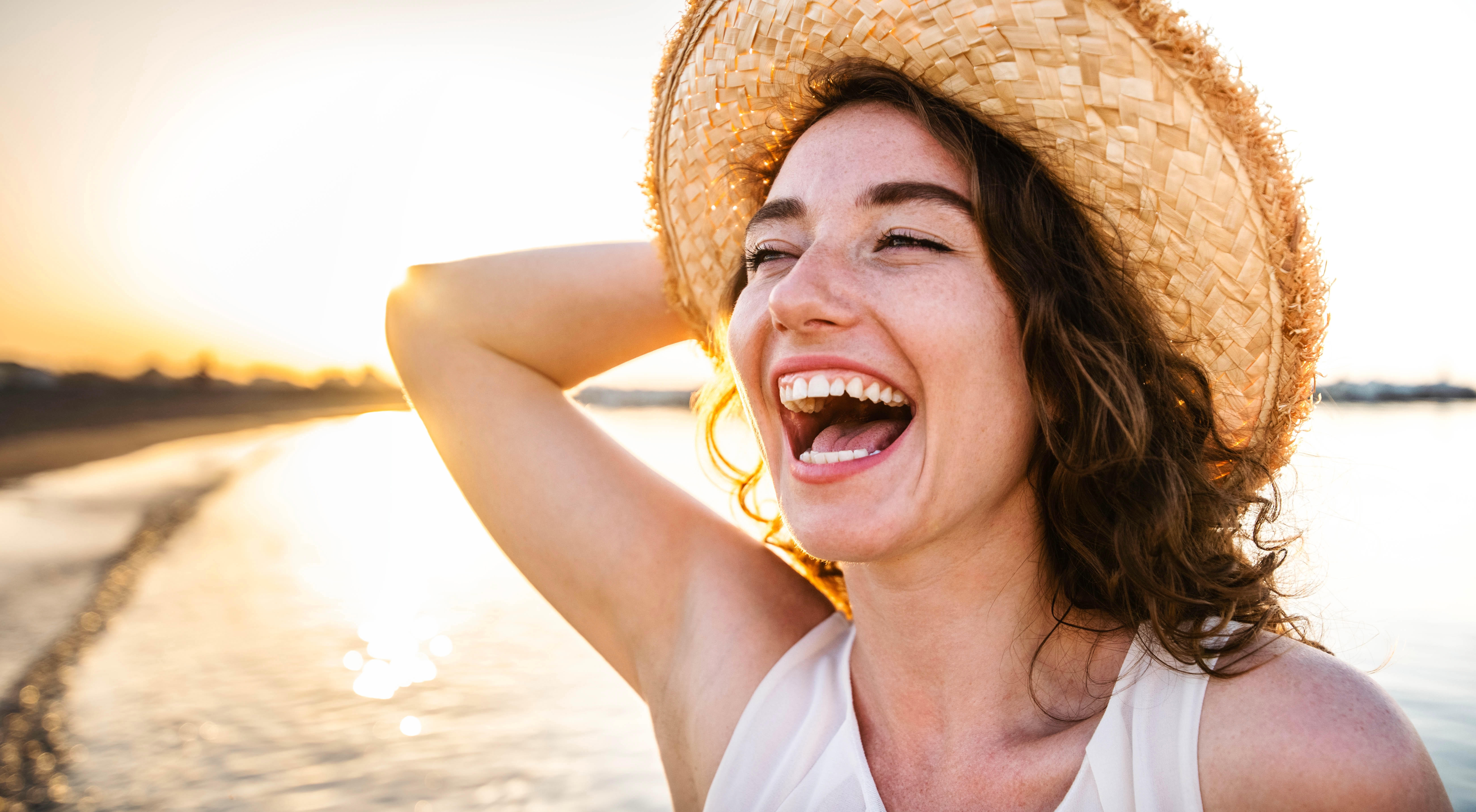 Vrouw zomer