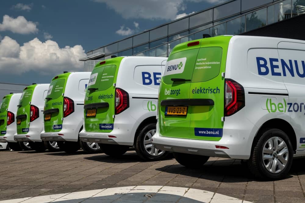 BENU Kangoo elektrische bezorgauto