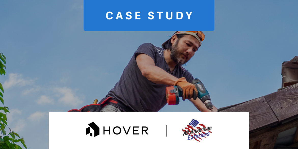 Since implementing HOVER into their sales motion, All American Exteriors has grown rapidly. See why Thomas believes that HOVER and its impact on the sales process have played a key role in All American’s rising sales.